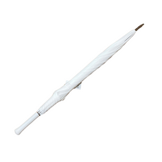 Doppler - Long parapluie canne de cérémonie - blanc