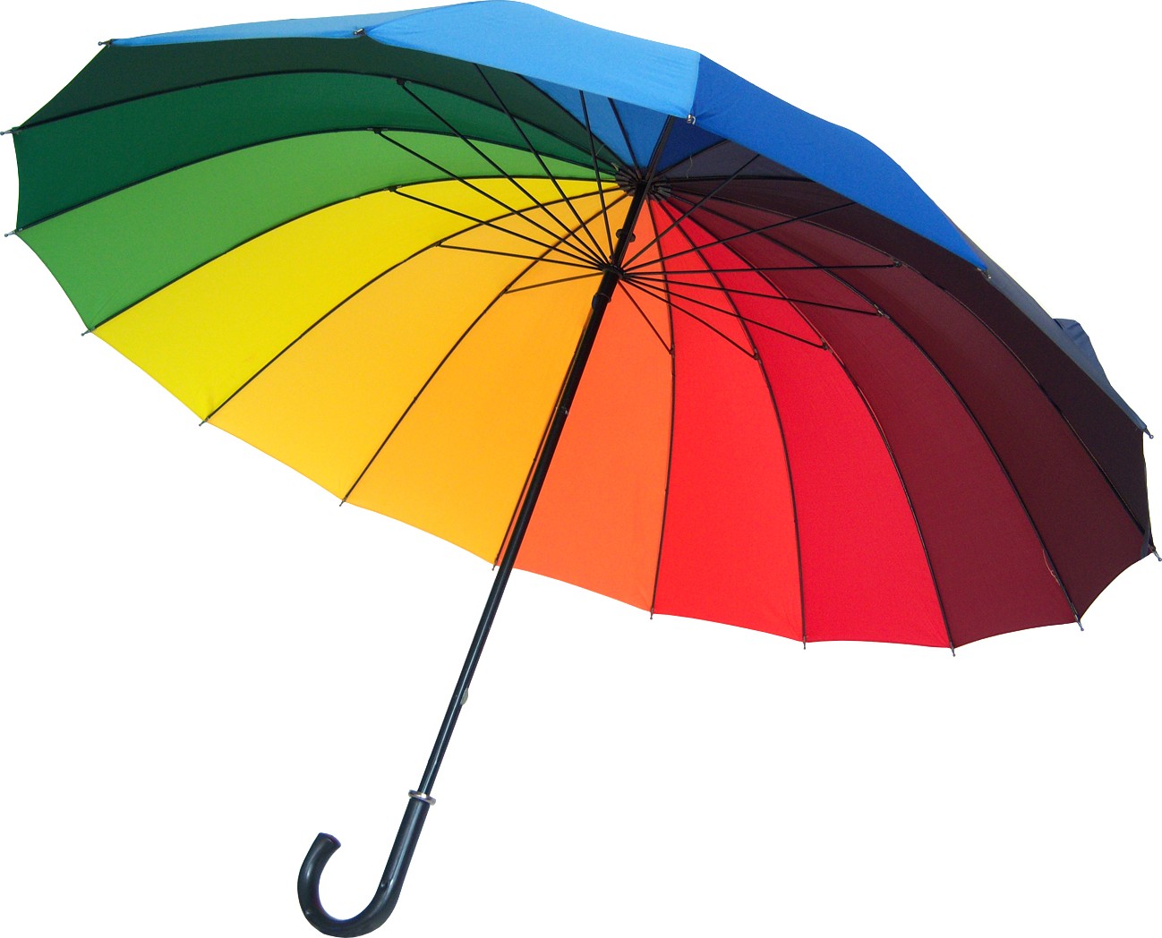 Le parapluie arc-en-ciel de Parfi une protection garantie - couleur Multicouleur
