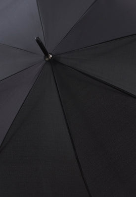Doppler - Parapluie canne extra long Fiber Blackstar AC - noir