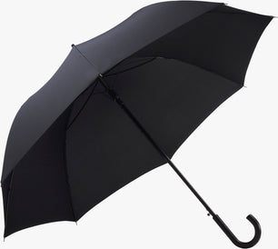 Doppler - Parapluie canne extra long Fiber Blackstar AC - noir