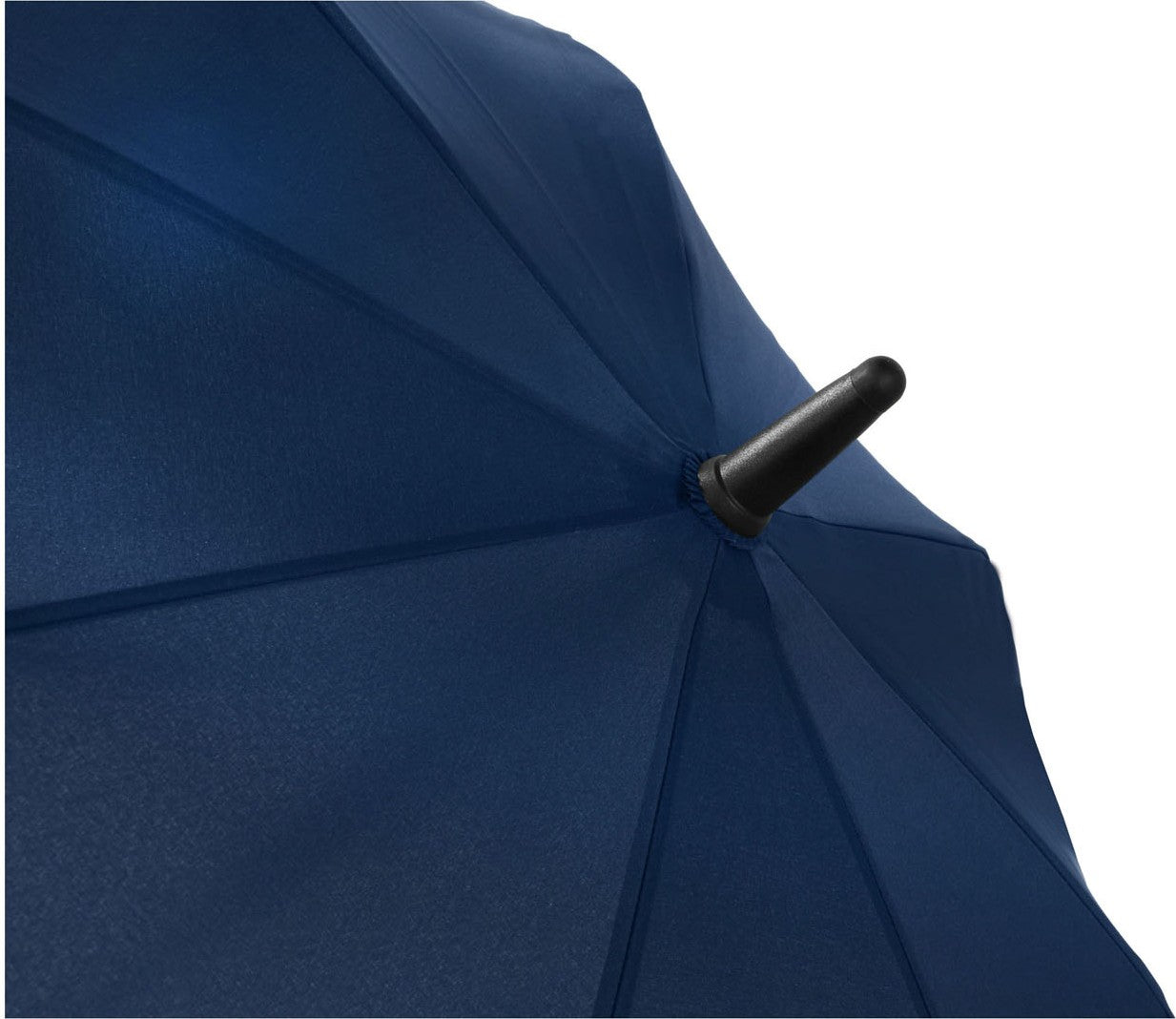 Long parapluie bicolore marine/gris