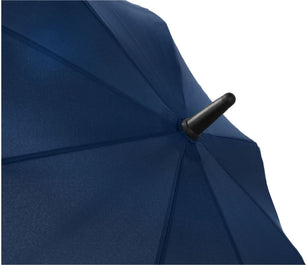 Long parapluie bicolore marine/gris