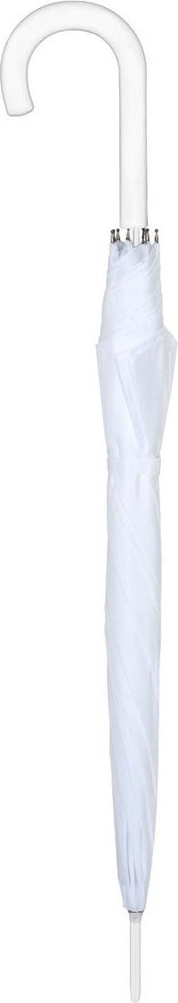 Long parapluie blanc de cérémonie avec canne - couleur Blanc