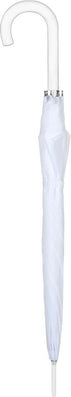 Long parapluie blanc de cérémonie avec canne - couleur Blanc
