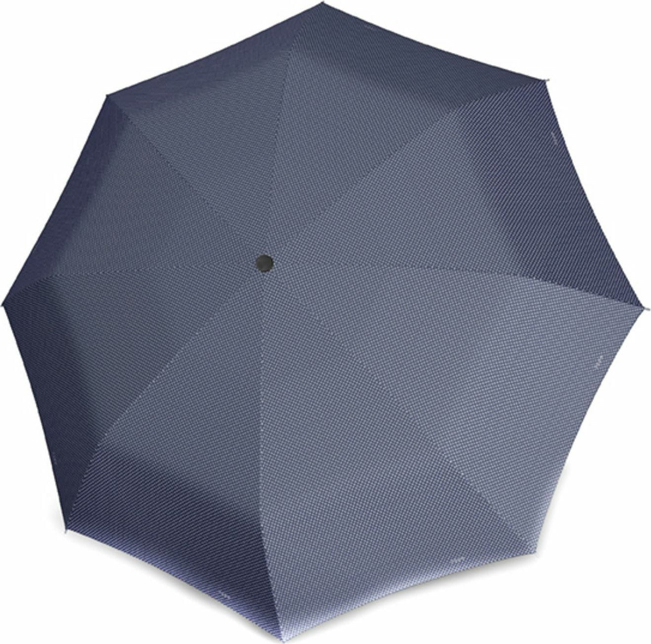 Long parapluie carbonsteel uni avec petits pois blanc e - couleur Marine