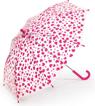 long parapluie enfant transparent et motifs - couleur Assortiment