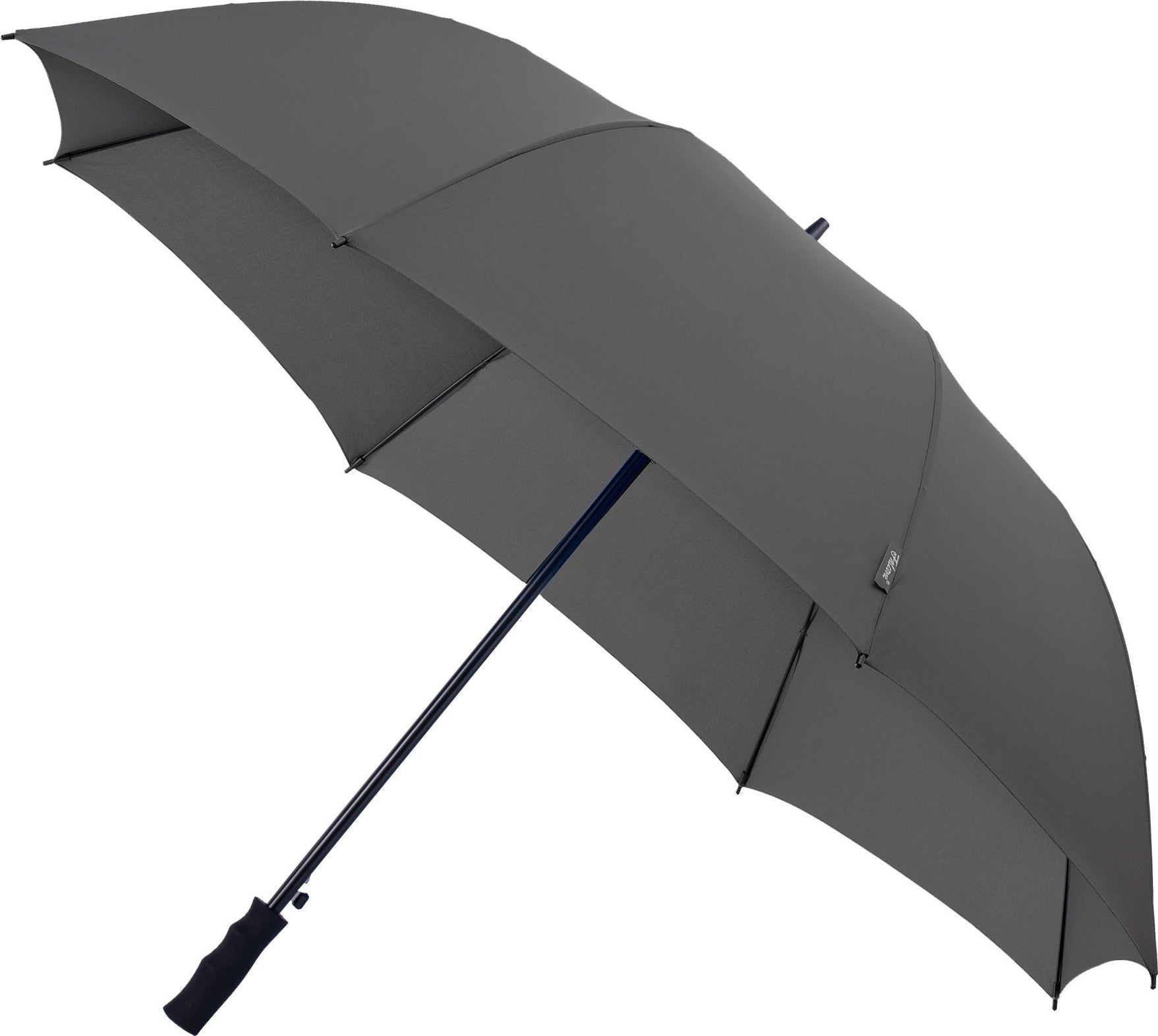 Long parapluie Falcone uni poignée droite - couleur Marine