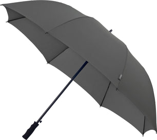 Long parapluie Falcone uni poignée droite - couleur Marine