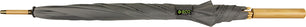 Long parapluie Falcone uni poignee en bambou - couleur Gris