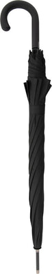 Long parapluie fiber flex big AC noir avec canne