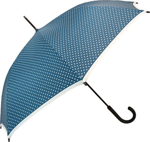 Long parapluie fiber flex graphics avec canne canne - couleur Bleu Canard