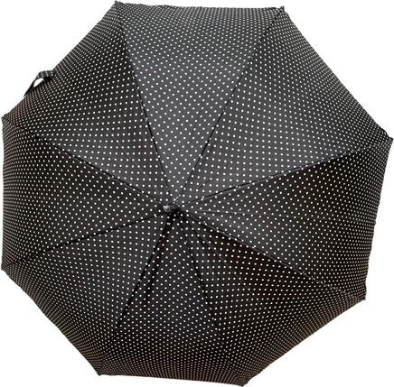 Long parapluie fiber flex graphics avec  canne - couleur Noir
