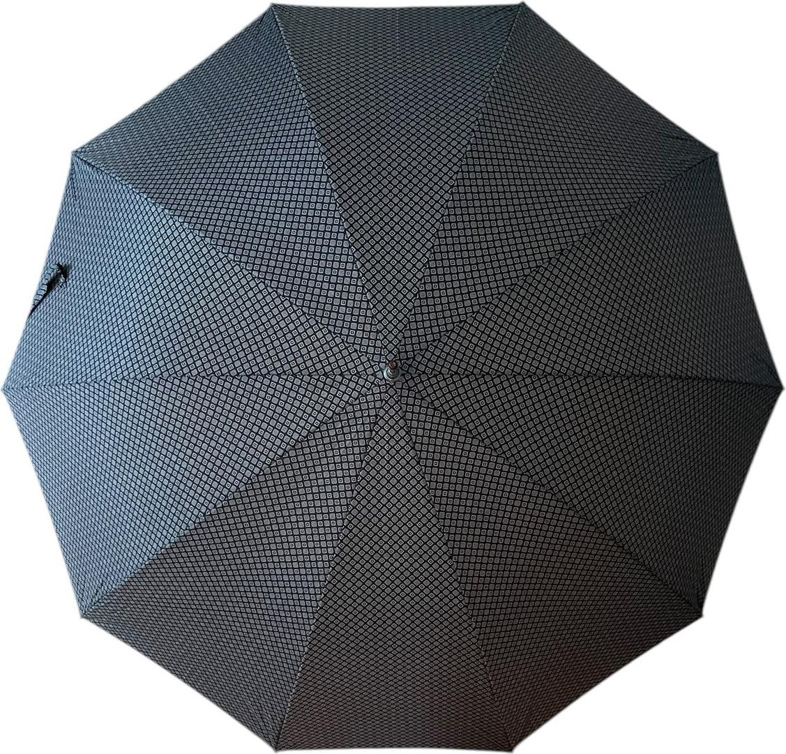 Long parapluie Pierre Cardin motifs assortis - couleur Noir