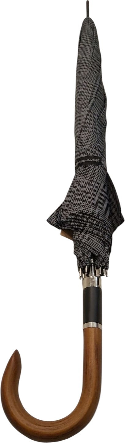 Long parapluie Pierre Cardin motifs assortis - couleur Gris