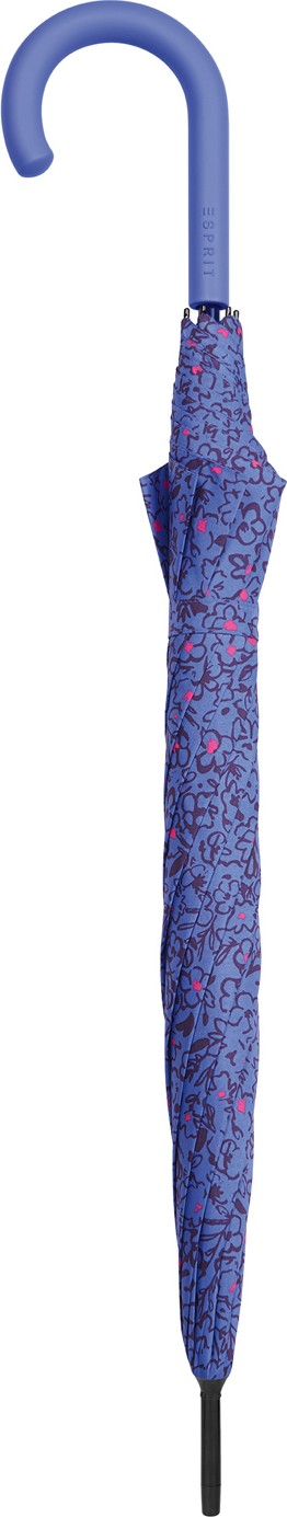 Long parapluie romance fleuri mauve Esprit - couleur Lavande