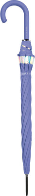 Long parapluie shiny border - couleur Mauve