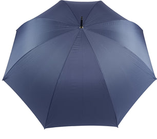 Long parapluie uni avec poignée droite - couleur Marine