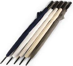 Long parapluie uni avec poignée droite - couleur Marine