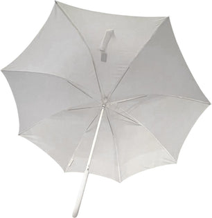 Long parapluie Vogue de cérémonie en dentelle - couleur Blanc