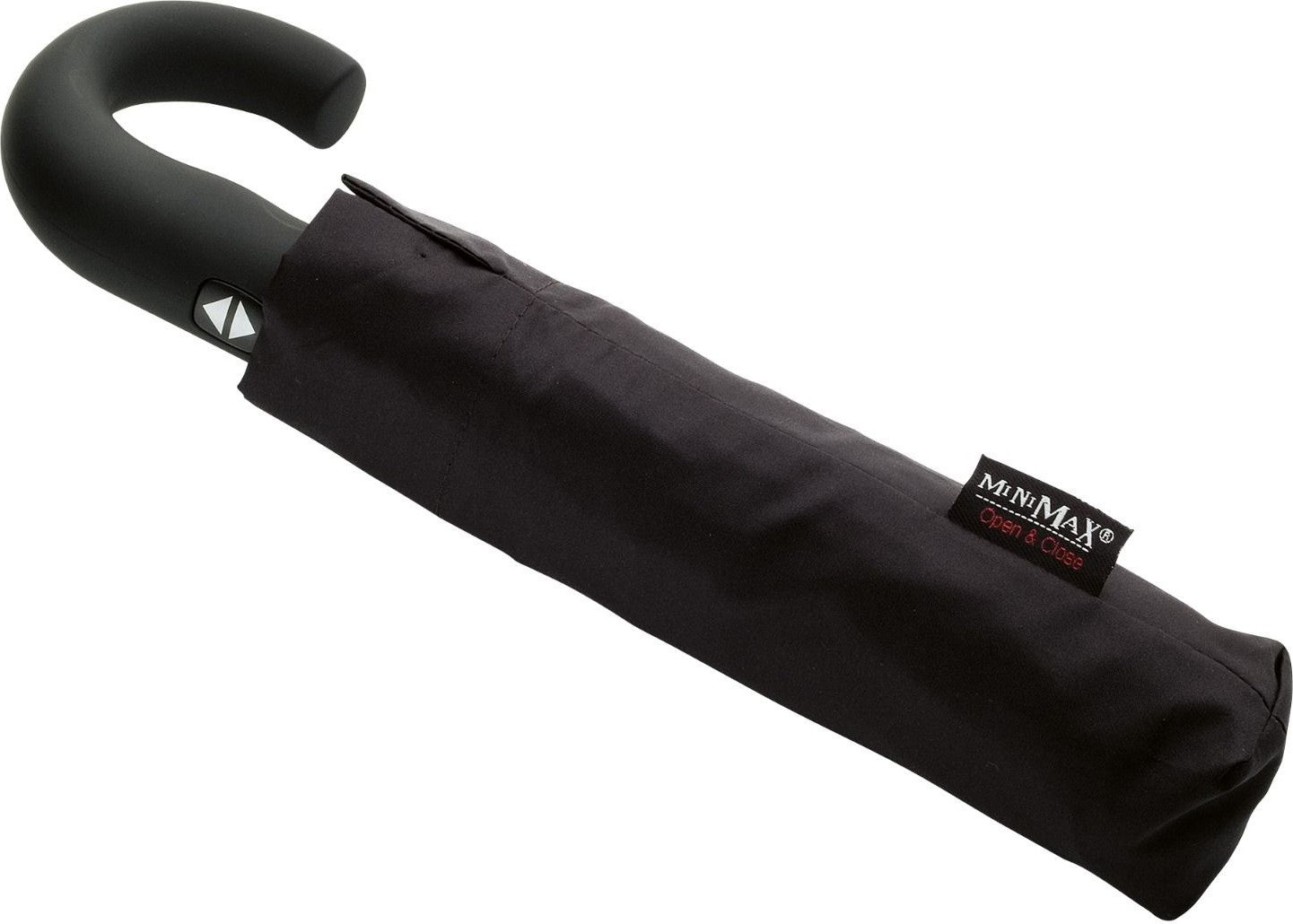 Mini max parapluie noir avec cane - couleur Noir