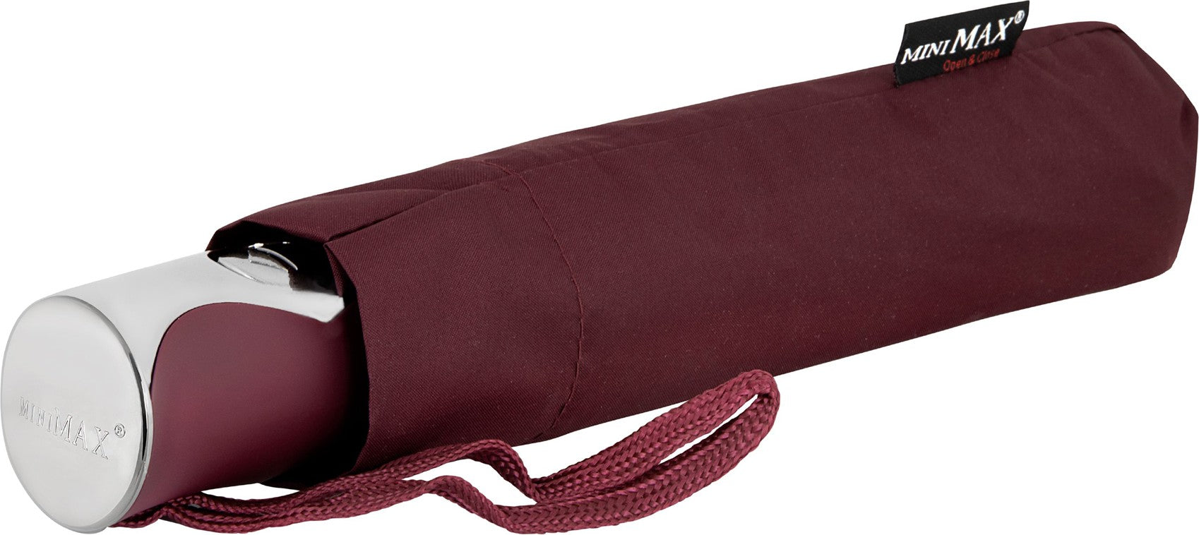 Mini max parapluie uni - couleur Bordeaux