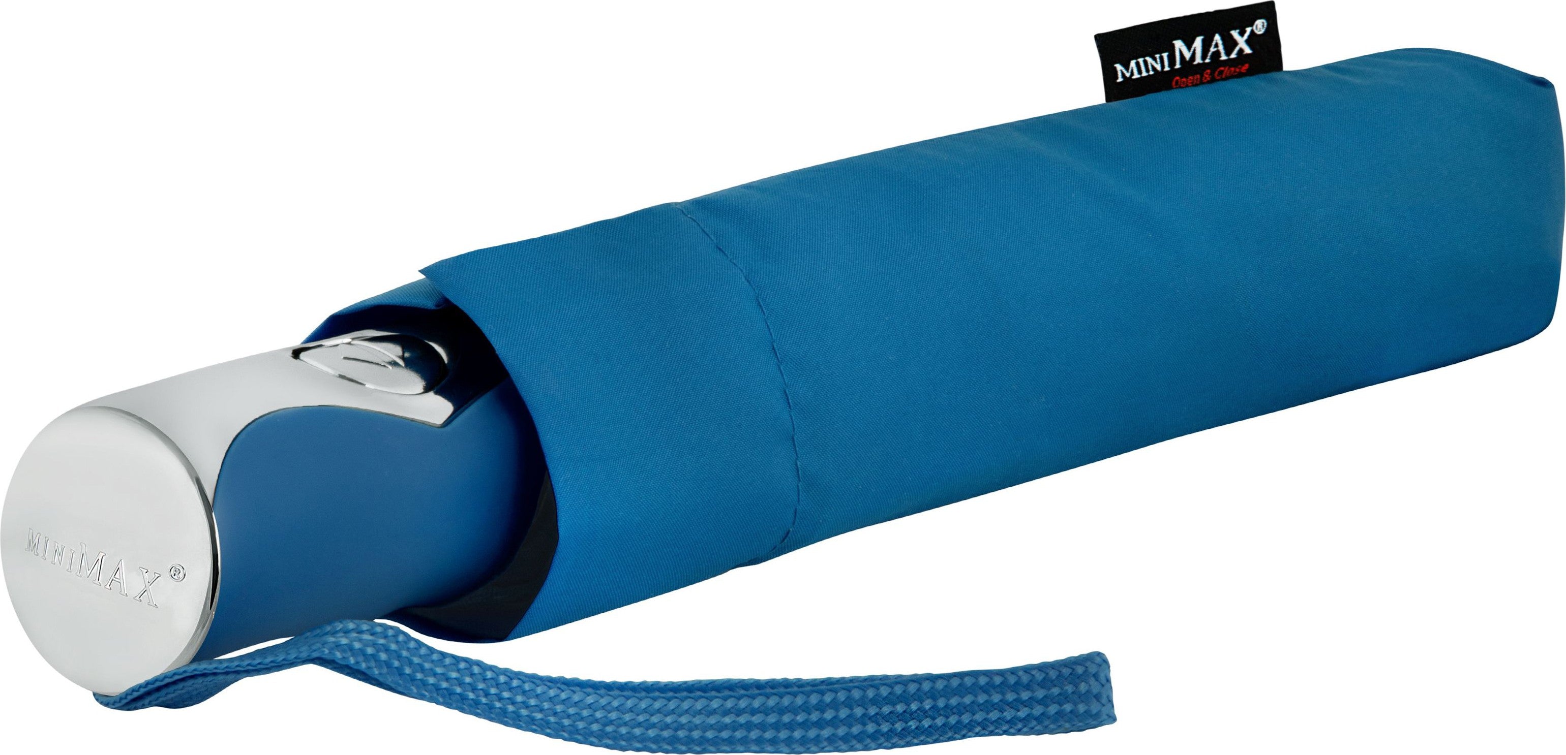 Mini max parapluie uni - couleur Bleu