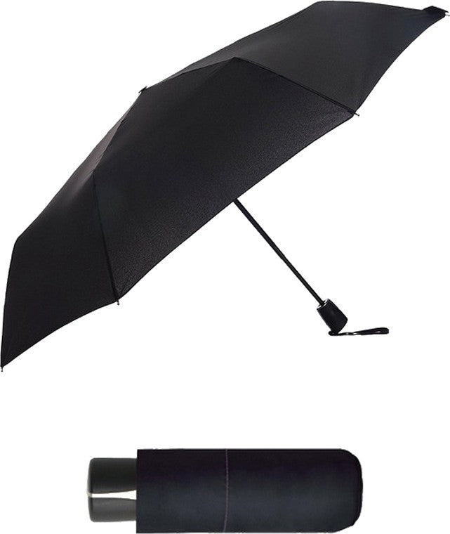 Mini parapluie fiber compact noir - couleur Noir