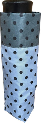 Moyen parapluie à pois manche ergonomique - couleur Vert