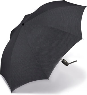 Parapluie de poche Pierre Cardin à motif poignée droite - couleur Gouttes D'eau