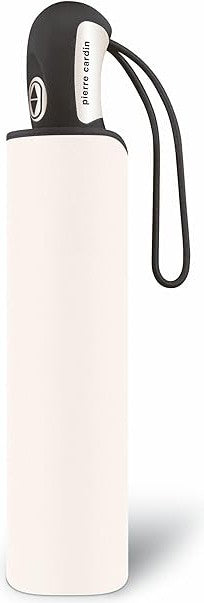 Parapluie de poche Pierre Cardin forme fleurs - couleur Blanc