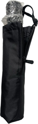 Parapluie de poche S.Oliver noir poignée ronde - couleur Noir