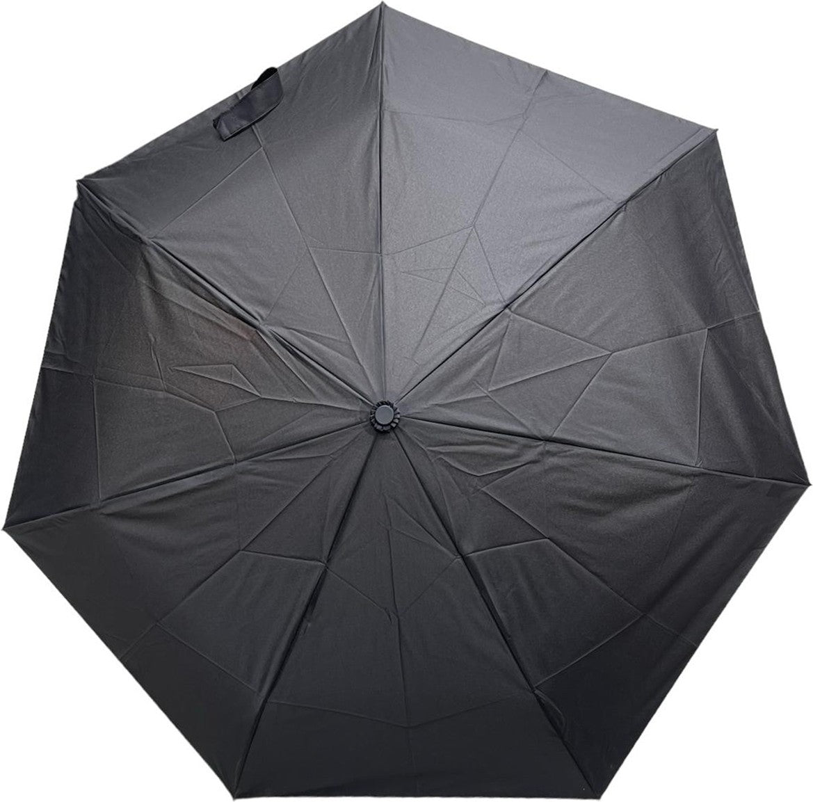Parapluie de poche S.Oliver noir poignée ronde - couleur Noir