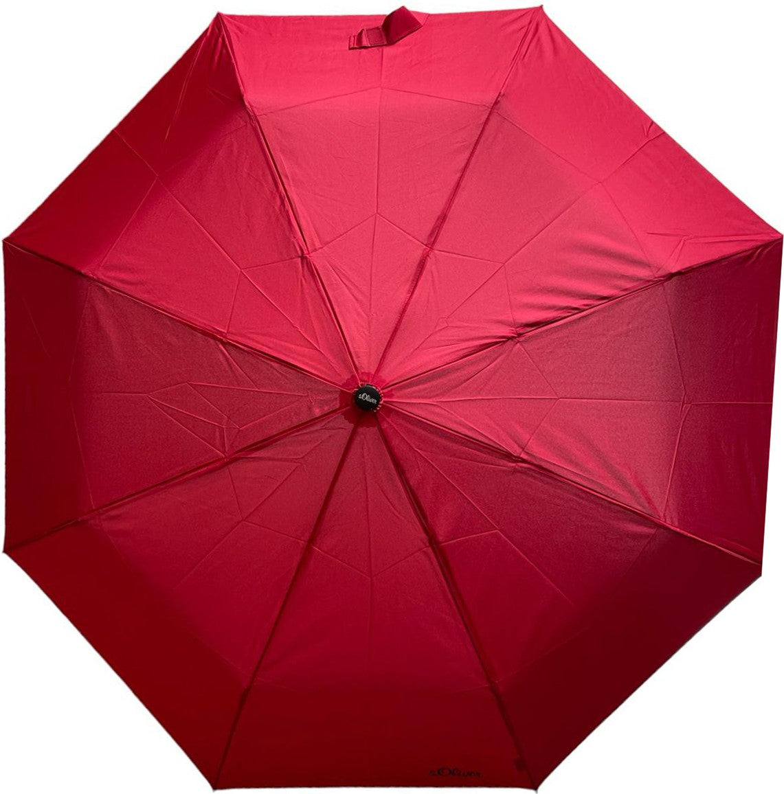 Parapluie de poche S.Oliver uni poignée ronde - couleur Multicouleur