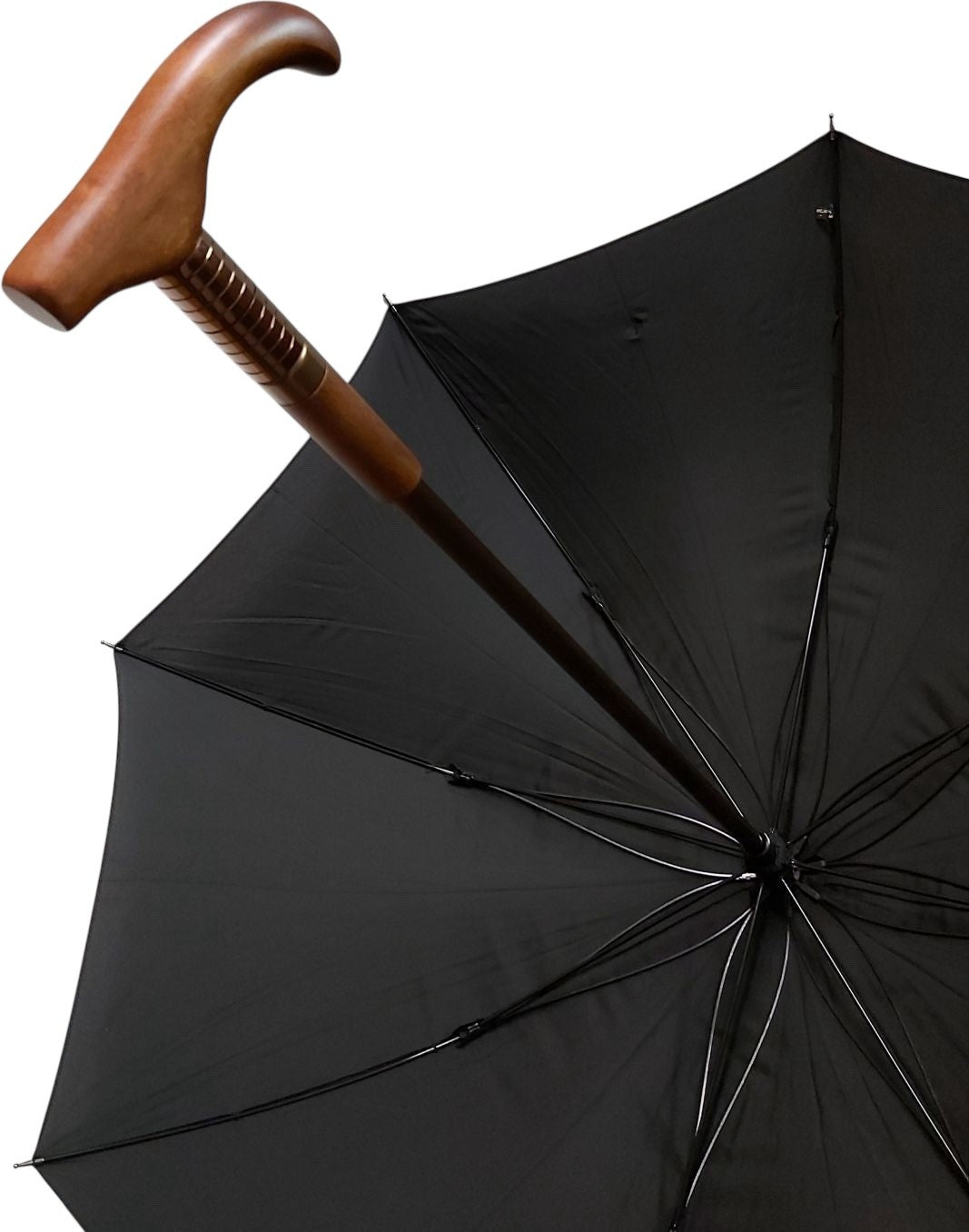 Long parapluie canne de marche Neyrat noir
