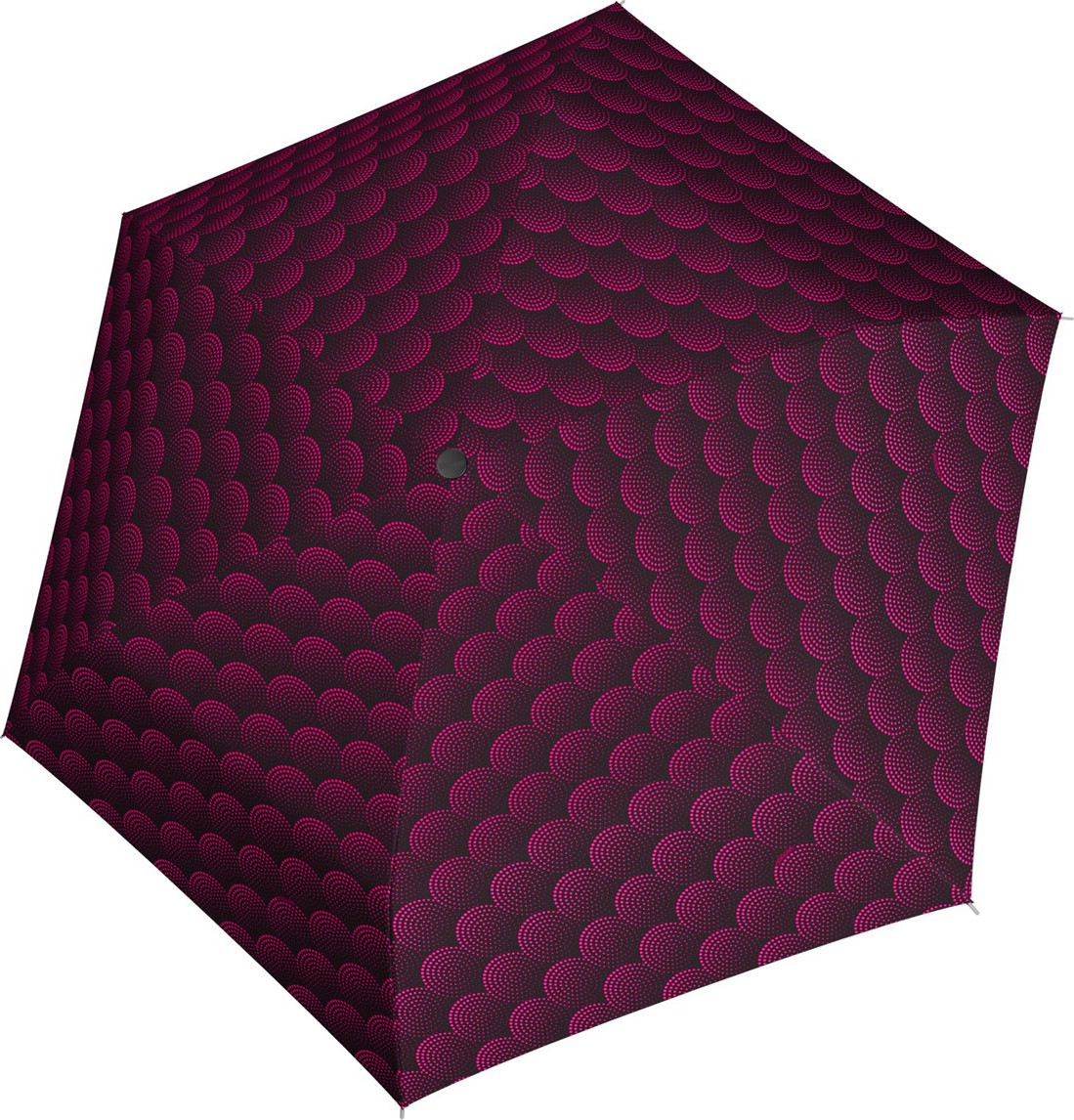 Petit parapluie carbonsteel mini slim Twister avec pois - couleur Fuschia