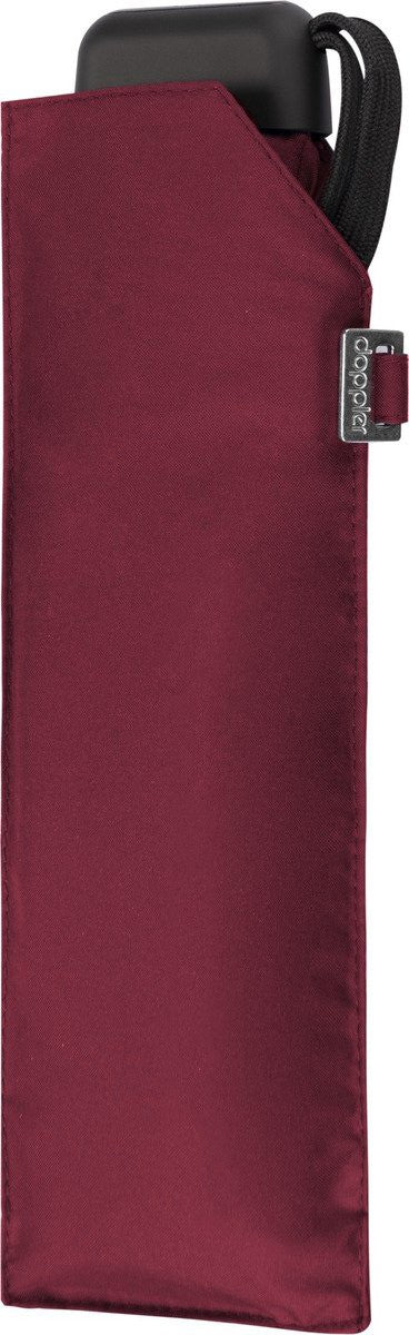 Petit parapluie carbonsteel slim uni - couleur Bordeaux