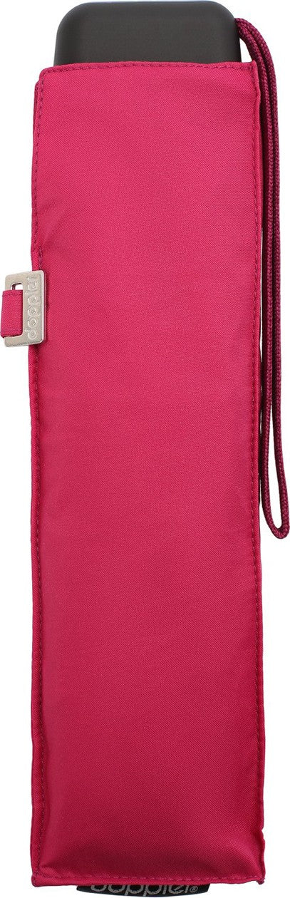 Petit parapluie carbonsteel slim uni - couleur Fuschia