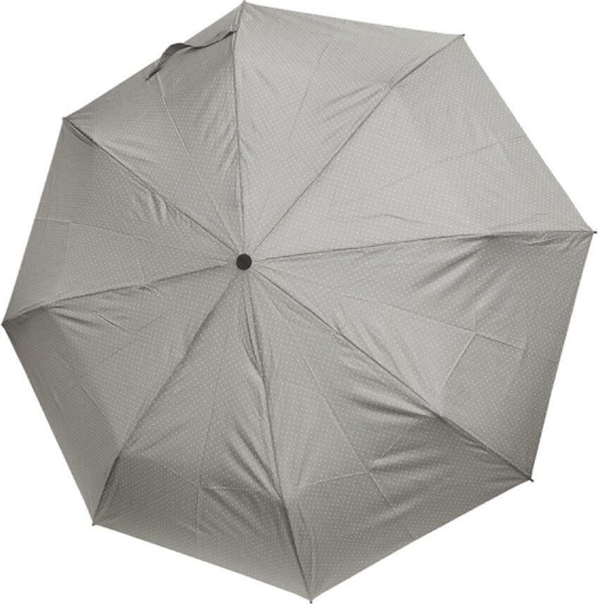 Petit parapluie carbonsteel uni avec petis pois blanc - couleur Beige