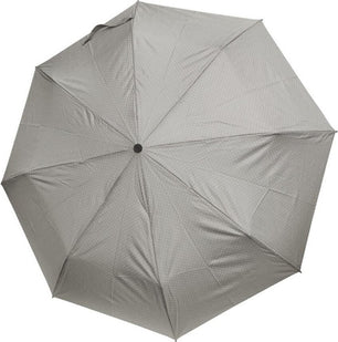 Petit parapluie carbonsteel uni avec petis pois blanc - couleur Beige