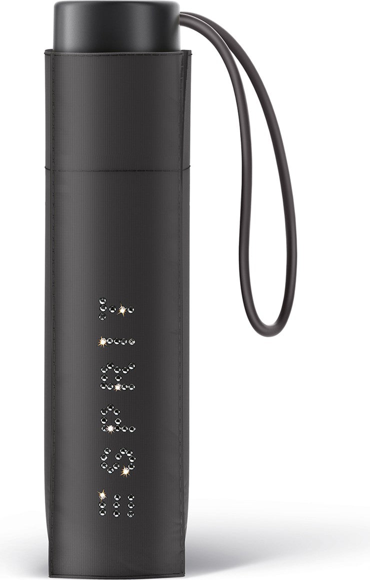 Petit parapluie diamond avec strass - couleur Noir
