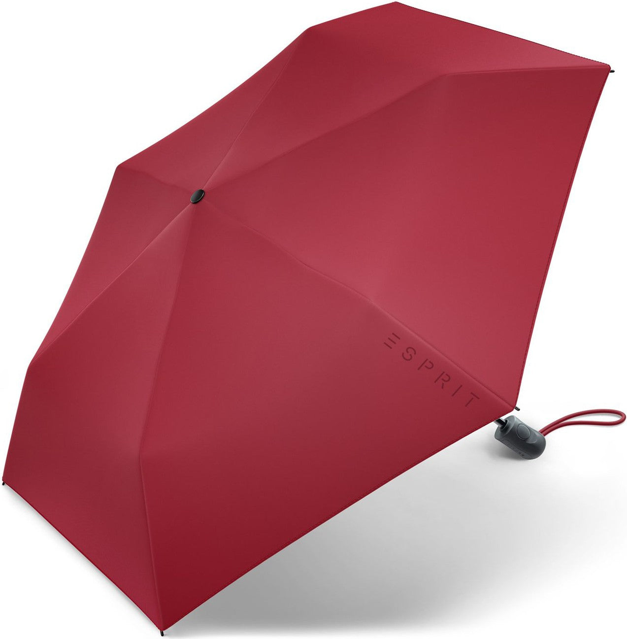 Petit parapluie easymatic slimline uni - couleur Bordeaux