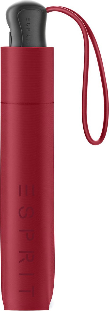 Petit parapluie easymatic slimline uni - couleur Bordeaux