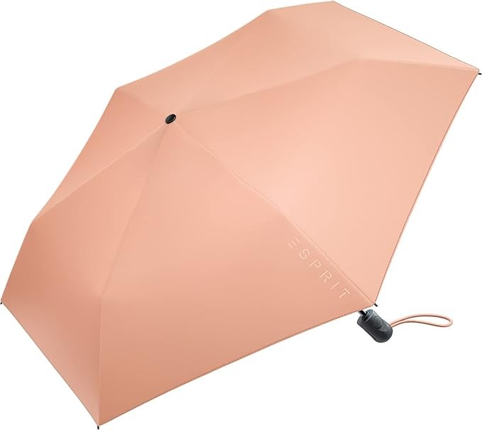 Petit parapluie easymatic slimline uni - couleur Pêche
