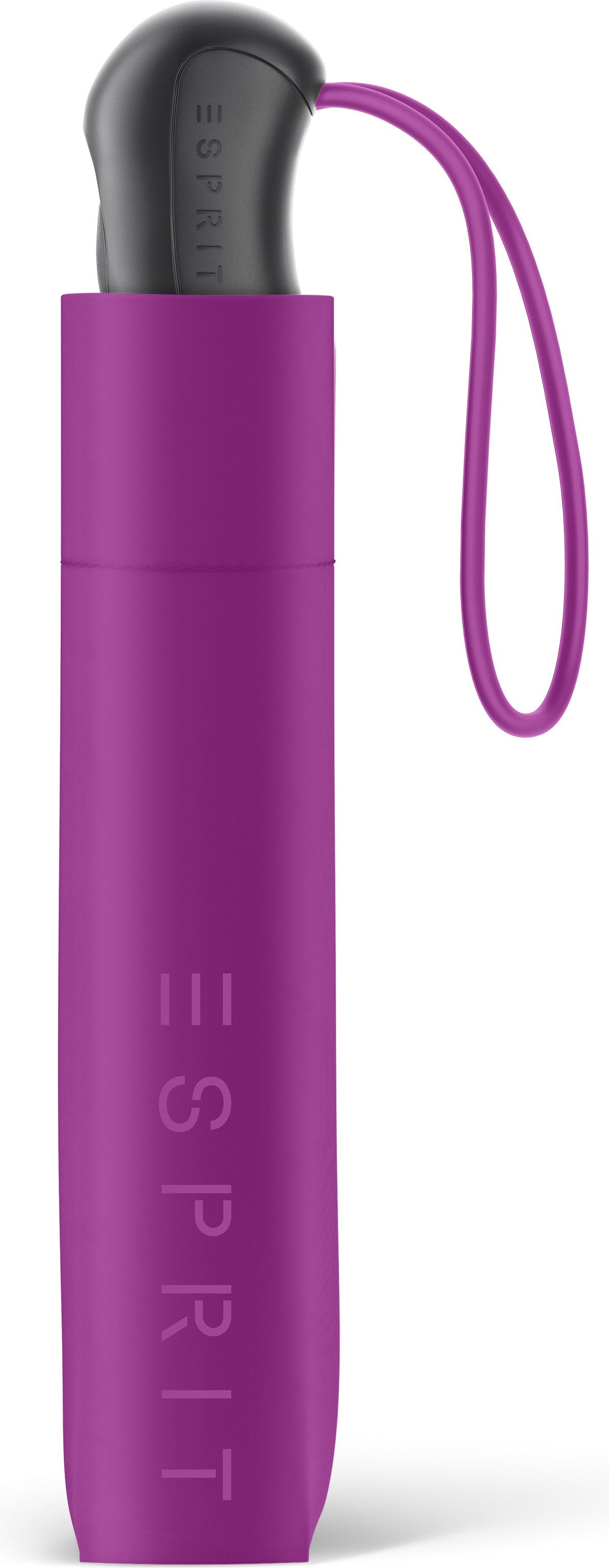 Le parapluie automatique compact mauve de la marque Esprit - couleur Fuschia
