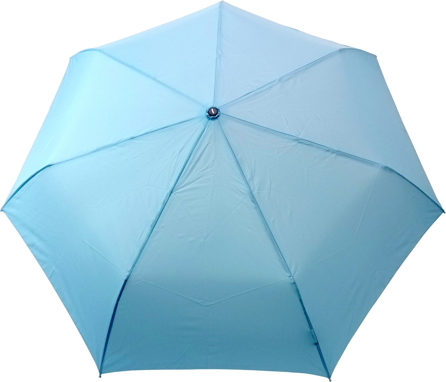Petit parapluie fiber havanna Ac uni - couleur Vert Turquoise
