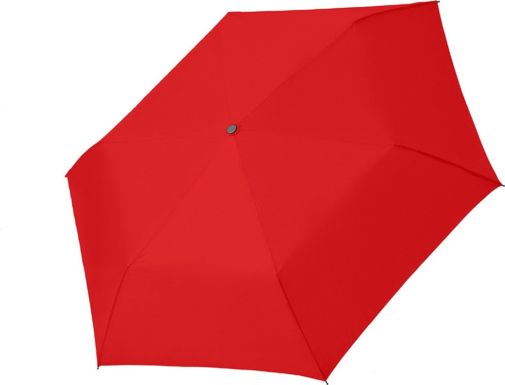 Petit parapluie fiber havanna uni - couleur Rouge