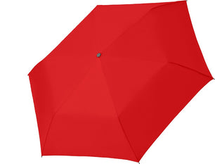 Petit parapluie fiber havanna uni - couleur Rouge