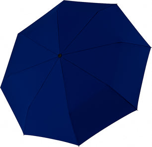 Petit parapluie Fiber Magic crazy uni noir - couleur Marine