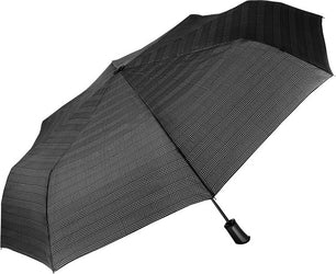 Petit parapluie fiber magic flipback pointillés - couleur Anthracite
