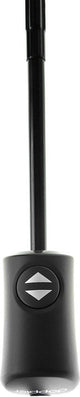 Petit parapluie fiber magic flipback pointillés - couleur Anthracite